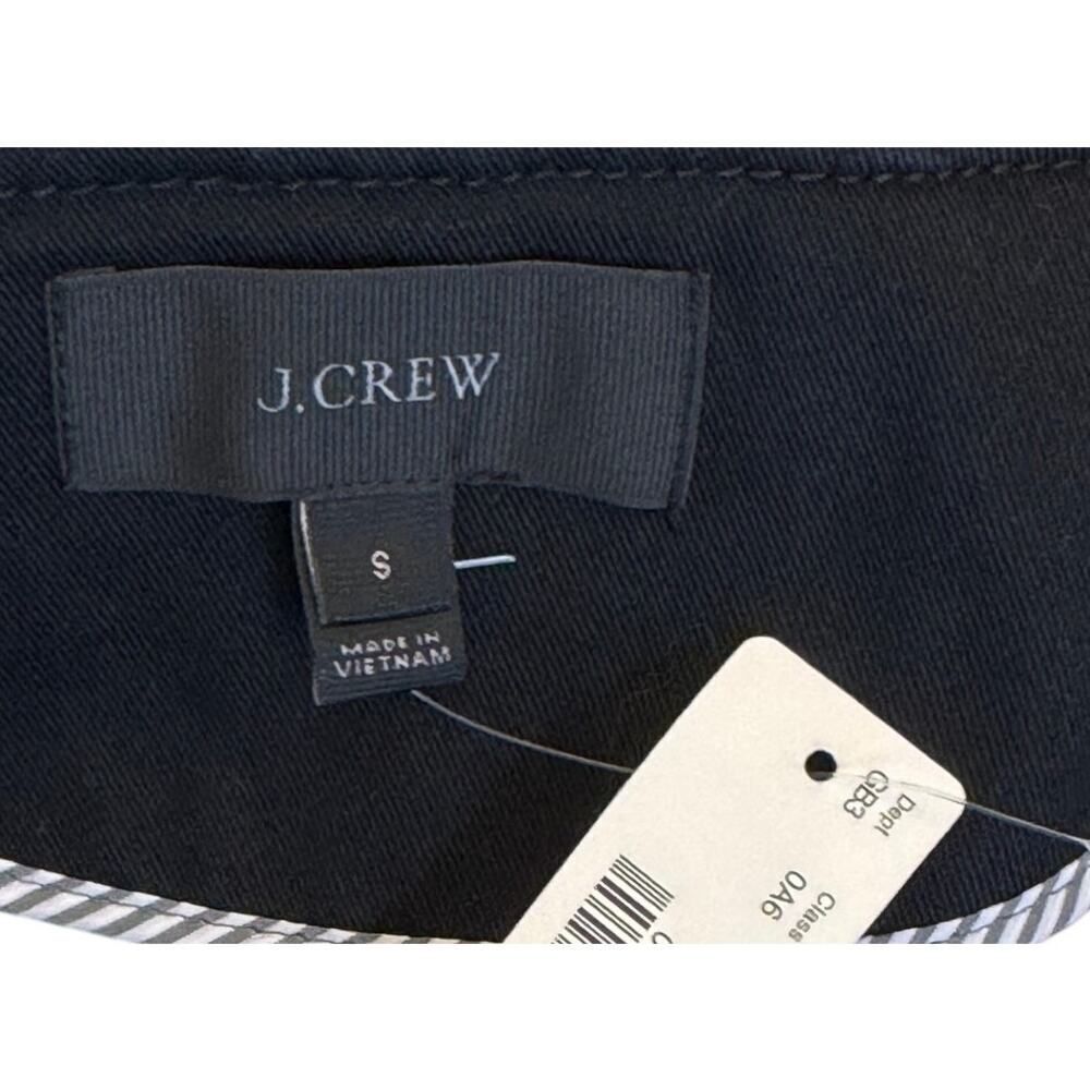 NWT J.Crew Black Double Breasted Wool Blazer Jacket Women's Size Small Classic - Picture 5 of 14
